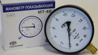 Манометр показывающий МТ-5И (0 - 60 кгс/см2)