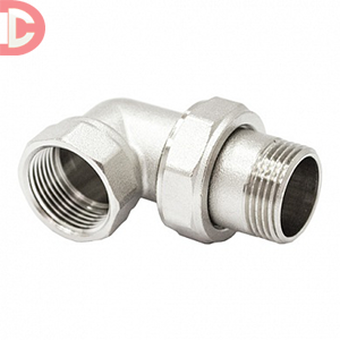 Сгон-американка латунная угловая 1/2"
